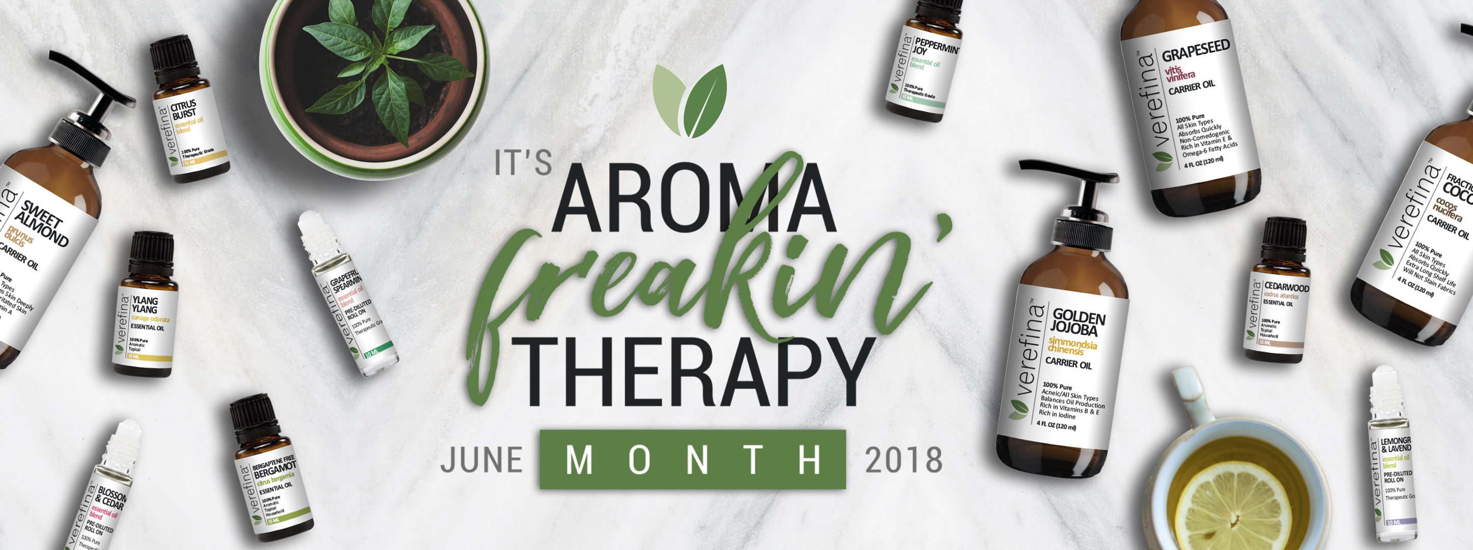 Aroma Freakin' Therapy Month